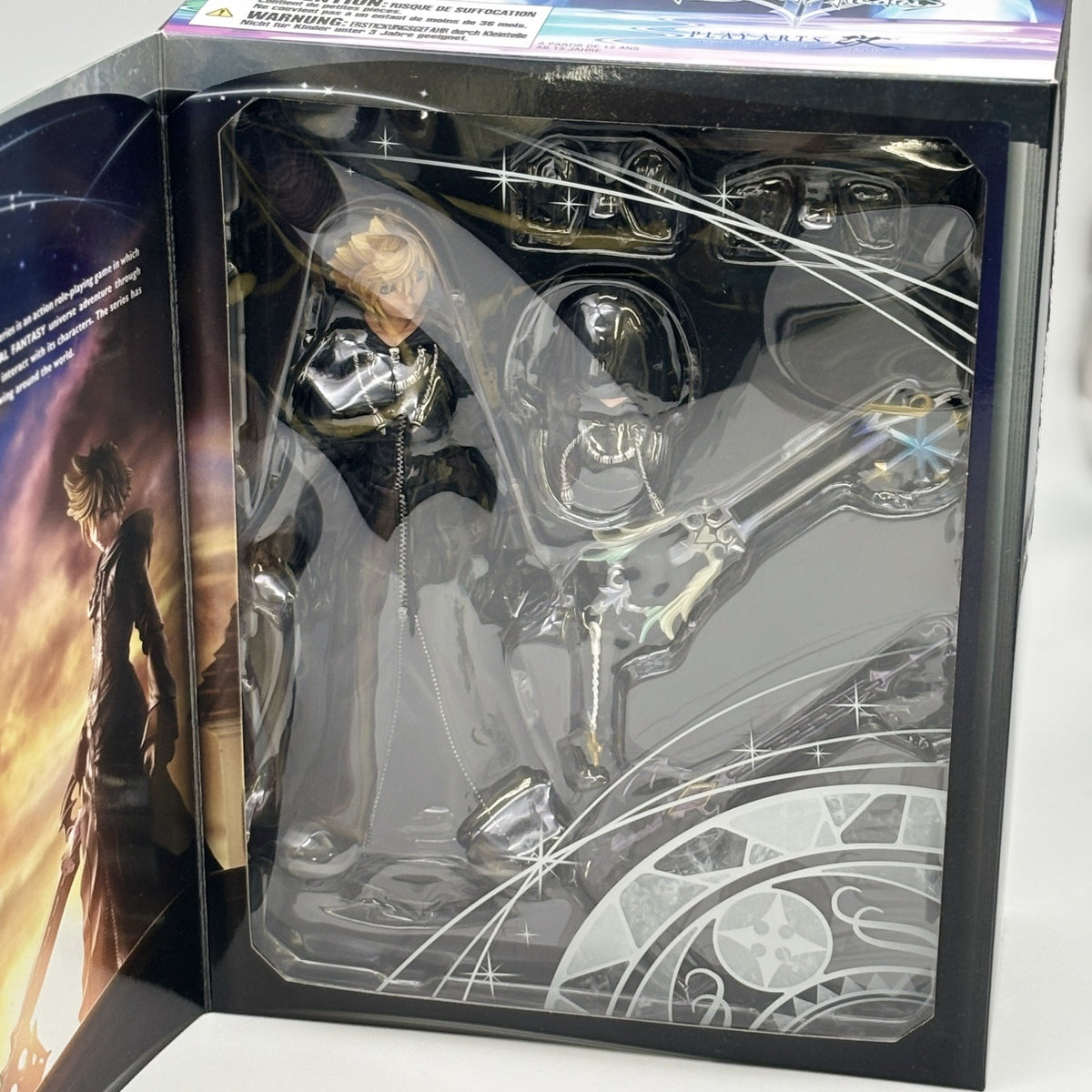 SQUARE ENIX Play Arts Kai Kingdom Hearts II Roxas Organization XIII Ver. Figure