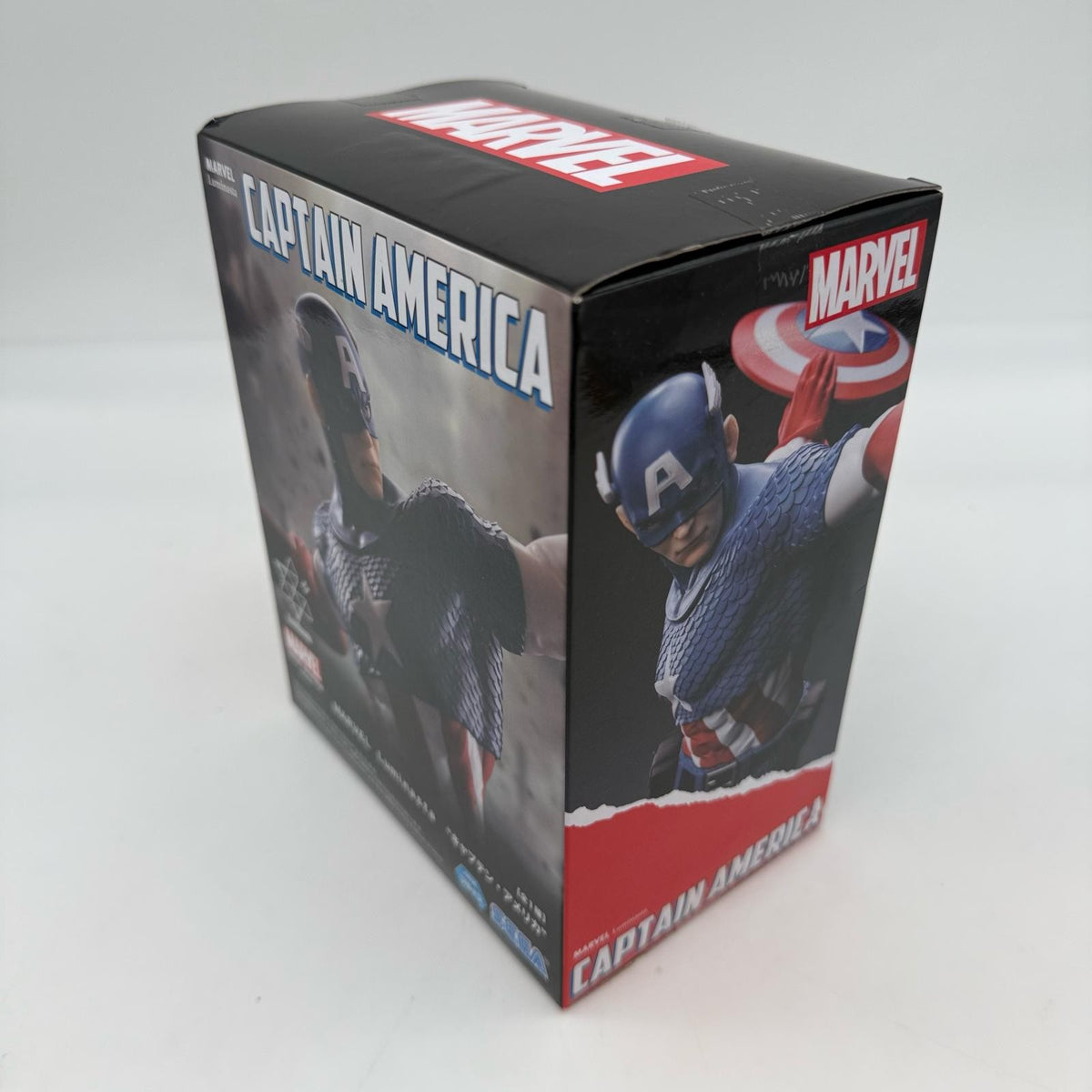 SEGA Marvel Luminasta Captain America Figure Statue Avengers Hero Japan