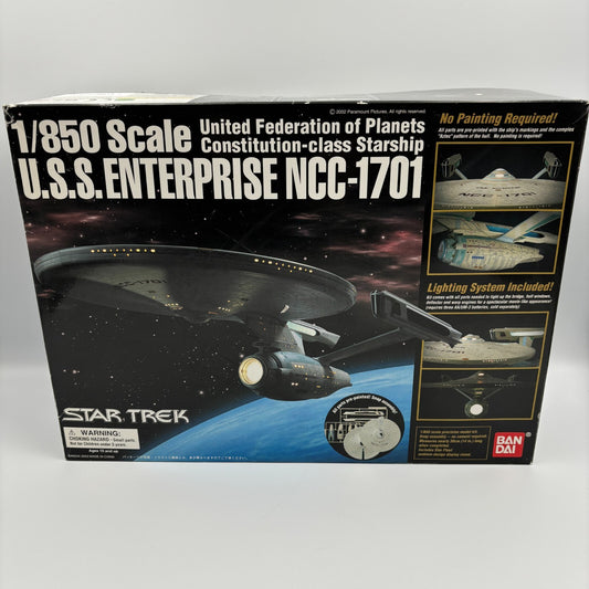 Star Trek 1/850 U.S.S. Enterprise NCC-1701 Plastic Model Kit BANDAI