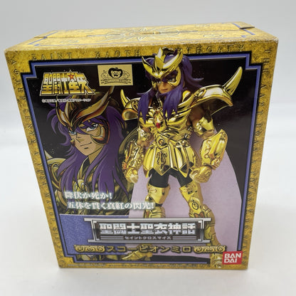 Saint Seiya Gold Myth Cloth Scorpio Milo Figure BANDAI Japan Anime
