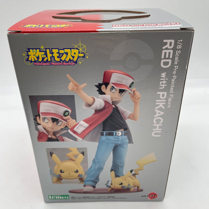 ARTFX J Pokemon Red with Pikachu Figure KOTOBUKIYA Japan