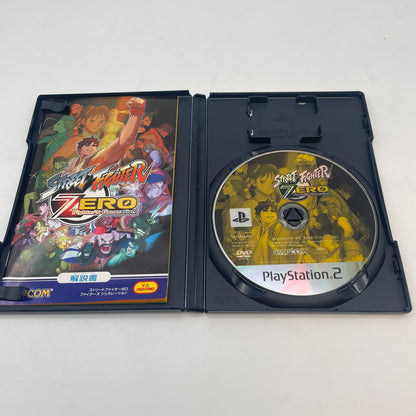 PS2 Street Fighter ZERO Fighters Generation CAPCOM PlayStation 2 Japan Import