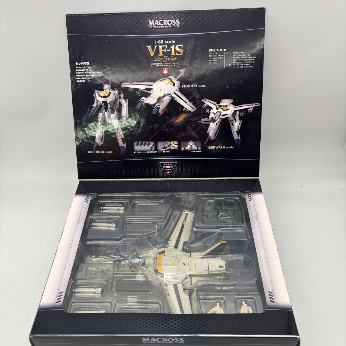 Perfect Transformation 1/60 VF-1S Roy Focker Custom Figure Macross YAMATO