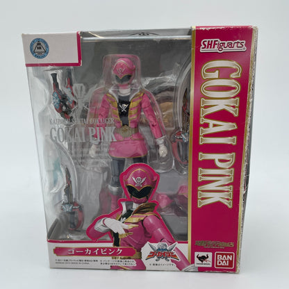 S.H.Figuarts Kaizoku Sentai Gokaiger Gokai Pink Action Figure Bandai Japan Used