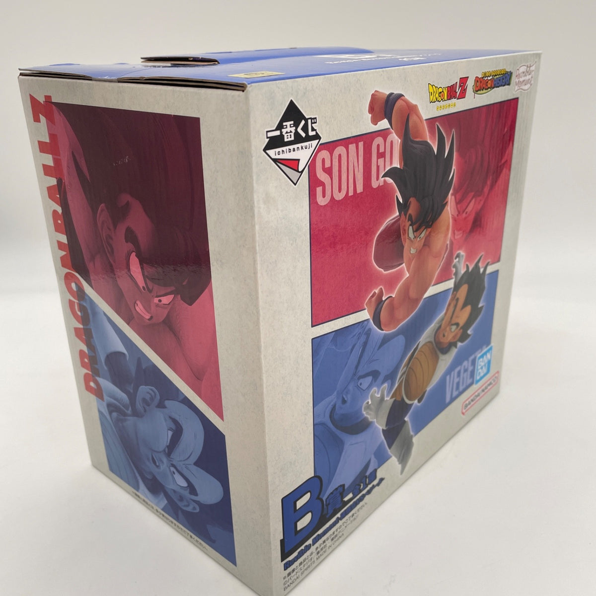 Dragon Ball DRAGON HISTORYGoku vs Vegeta Figure Ichiban Kuji B Prize