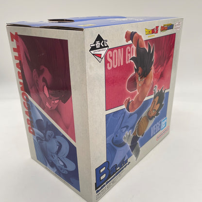 Dragon Ball DRAGON HISTORYGoku vs Vegeta Figure Ichiban Kuji B Prize