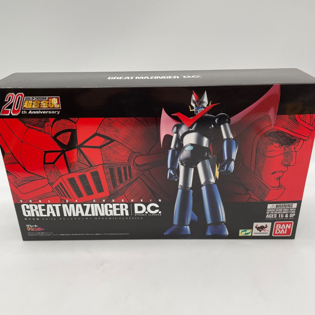 BANDAI Soul of Chogokin GX-73 Great Mazinger D.C. Action Figure