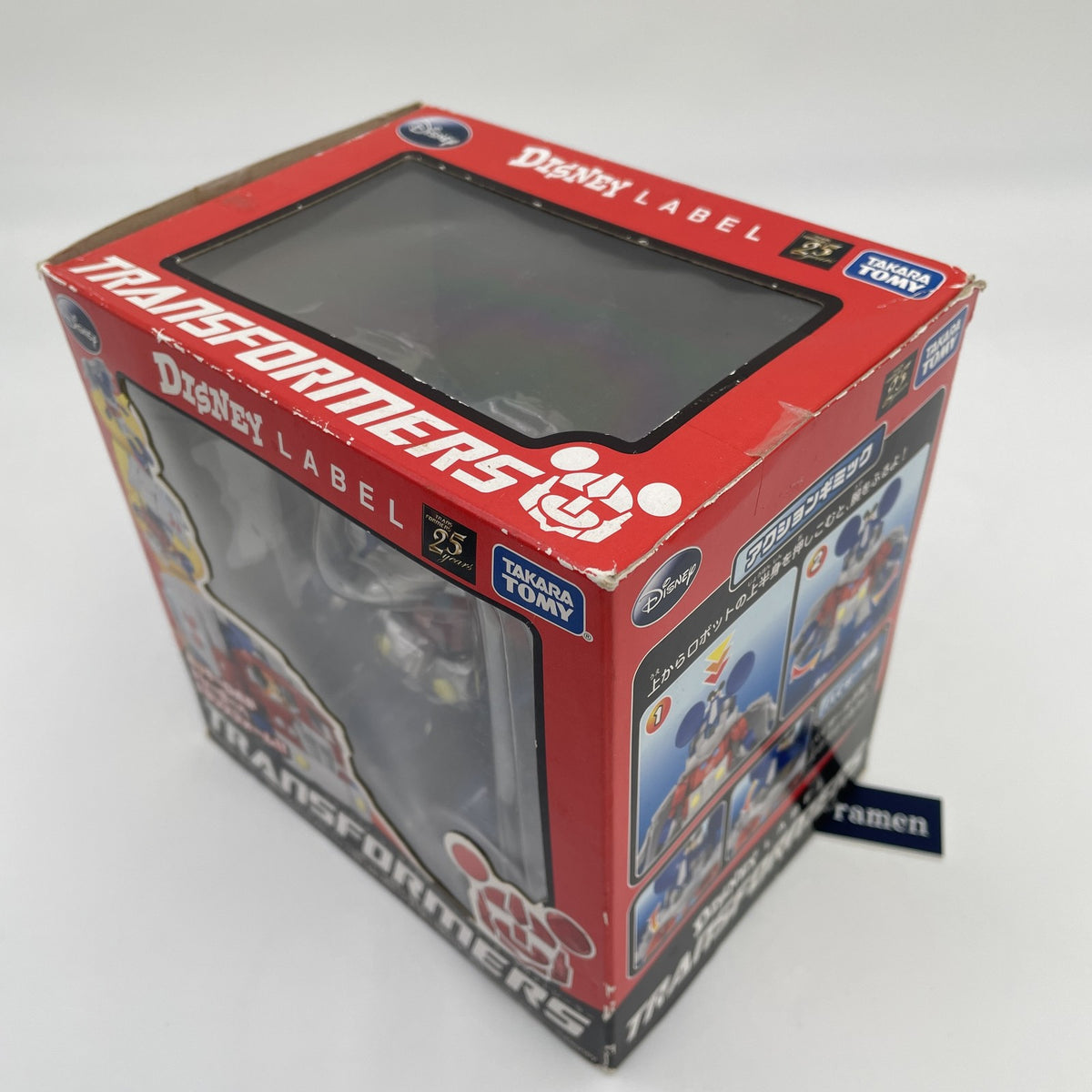 Toy Mickey Mouse Trailer "Transformers Disney Label" Takara Tomy
