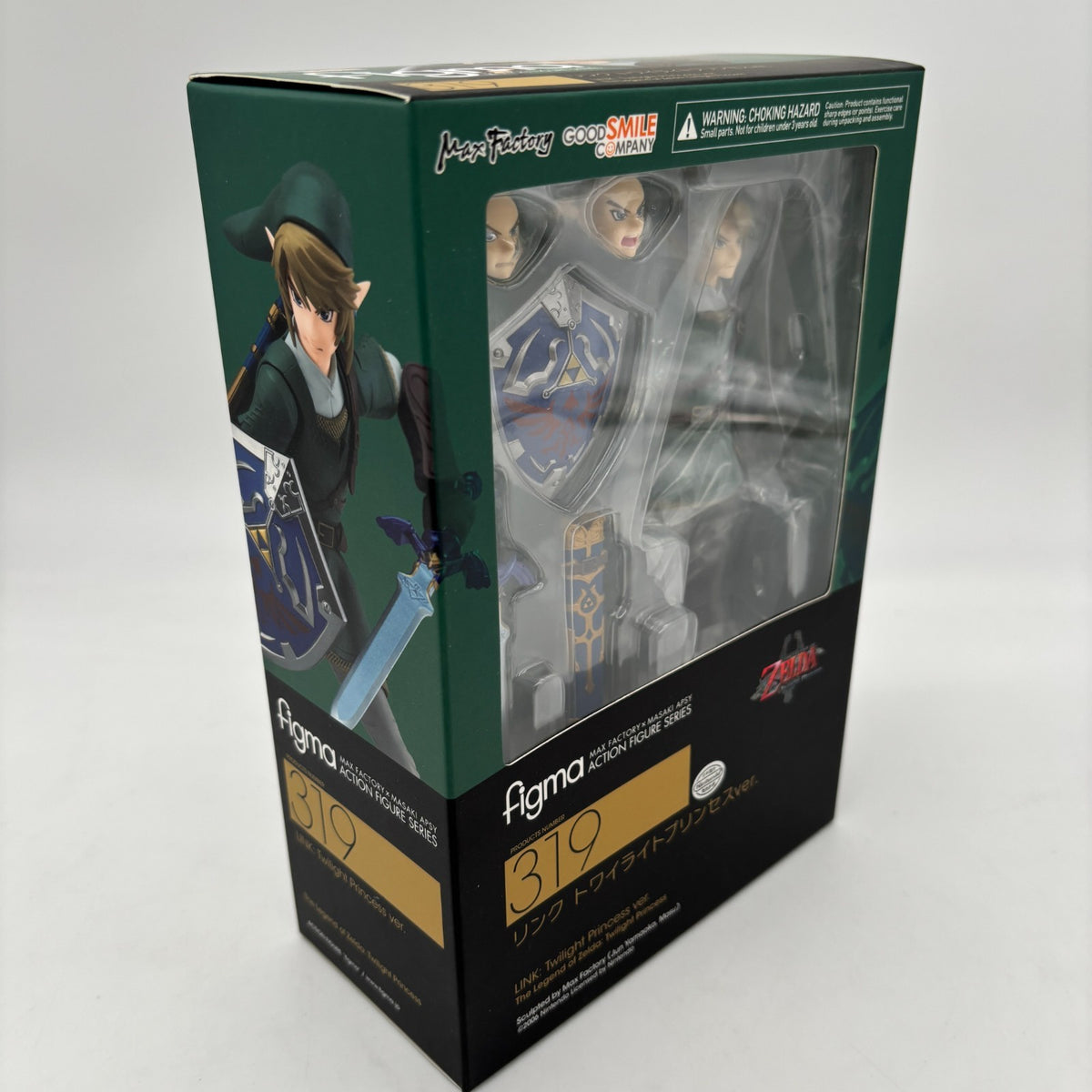 figma The Legend of Zelda Link Twilight Princess Ver. Action Figure #319