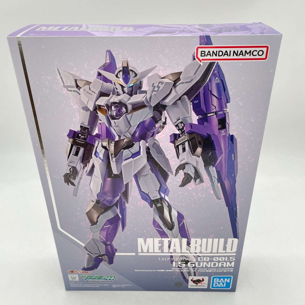 METAL BUILD 1.5 GUNDAM MOBILE SUIT GUNDAM 00 Revealed Chronicle Figure BANDAI