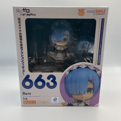 Nendoroid Rem Re : ZERO Starting Life in Another Figure #663 GOOD SMILE COMPANY