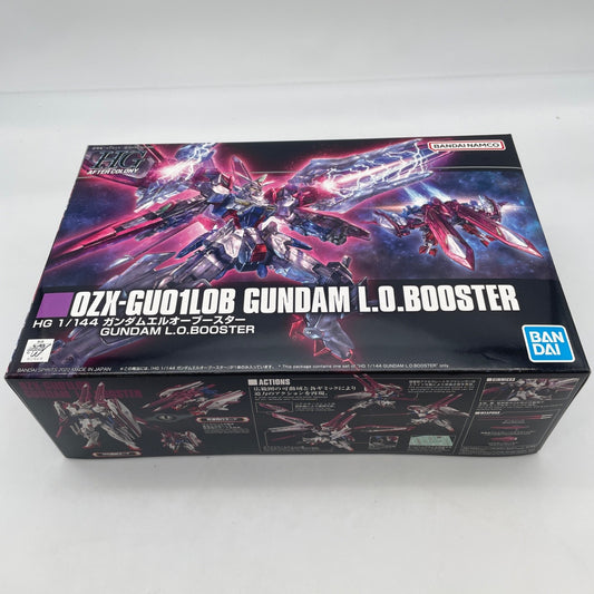 OZX-GU01LOB Gundam L.O Booster Mobile Suit Model Kit HGAC 1/144 Japan Bandai
