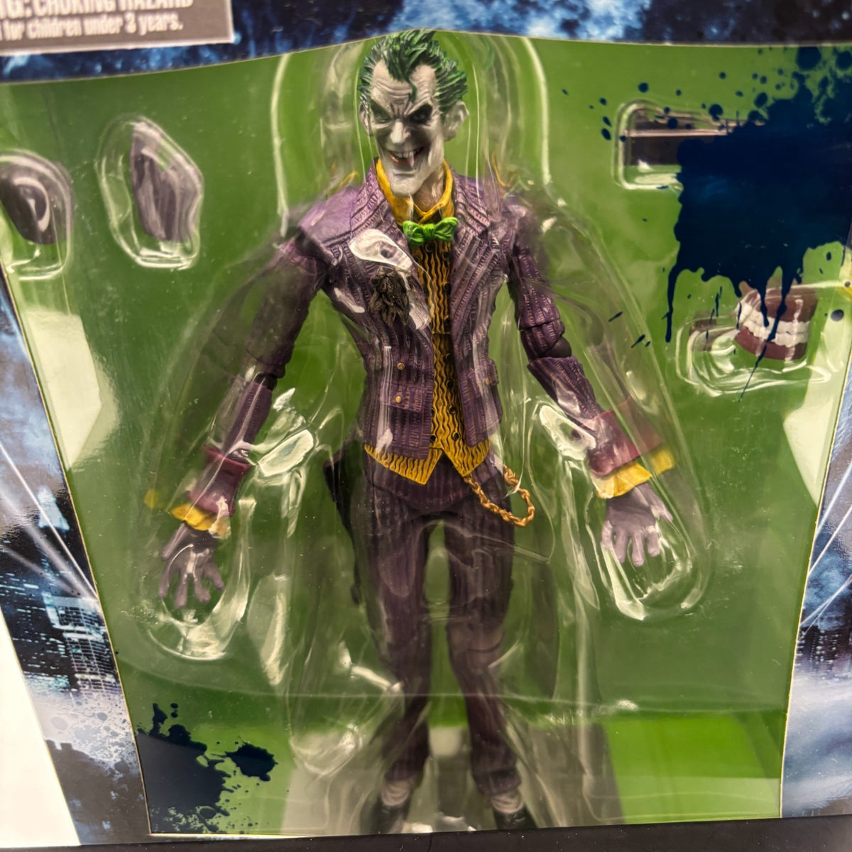 PLAY ARTS Kai Joker Action Figure Japan BATMAN TM ARKHAM ASYLUM