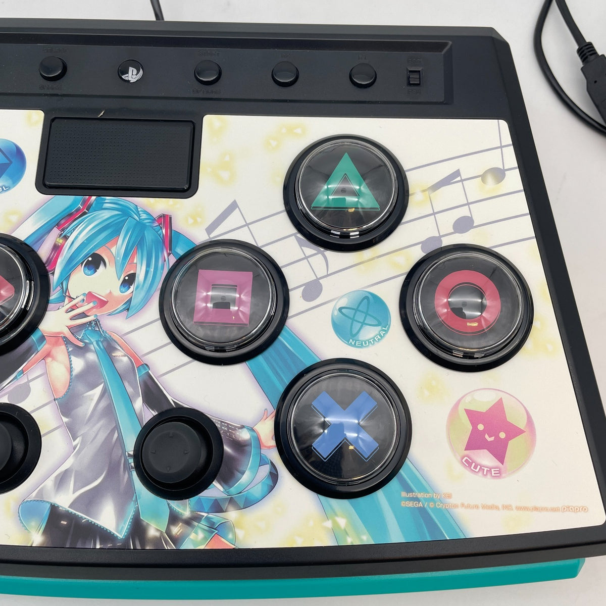 HORI Hatsune Miku Project DIVA X HD VR Mini Controller for PS4 / PS3
