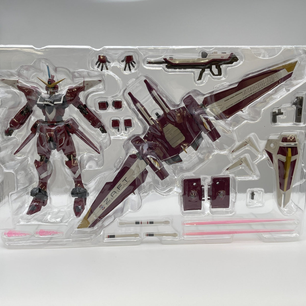Metal Robot Spirits SIDE MS Justice Gundam Figure Mobile Suit Gundam SEED Bandai