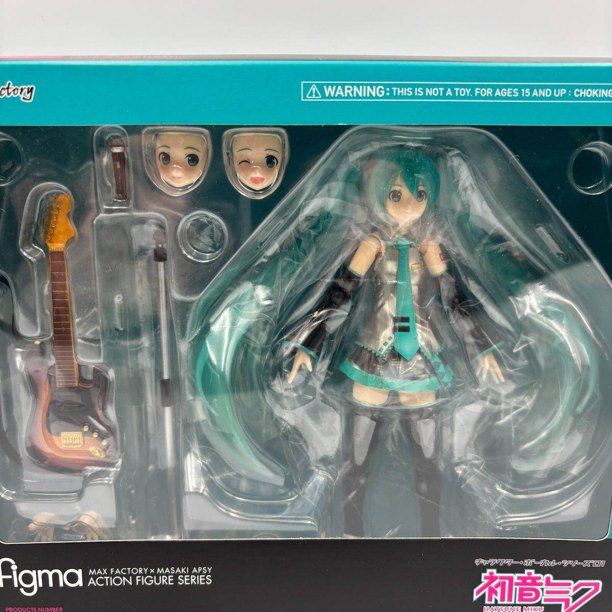 Character Vocal Series 01 Hatsune Miku 2.0 Figma 200 Figure Max Factory Japan