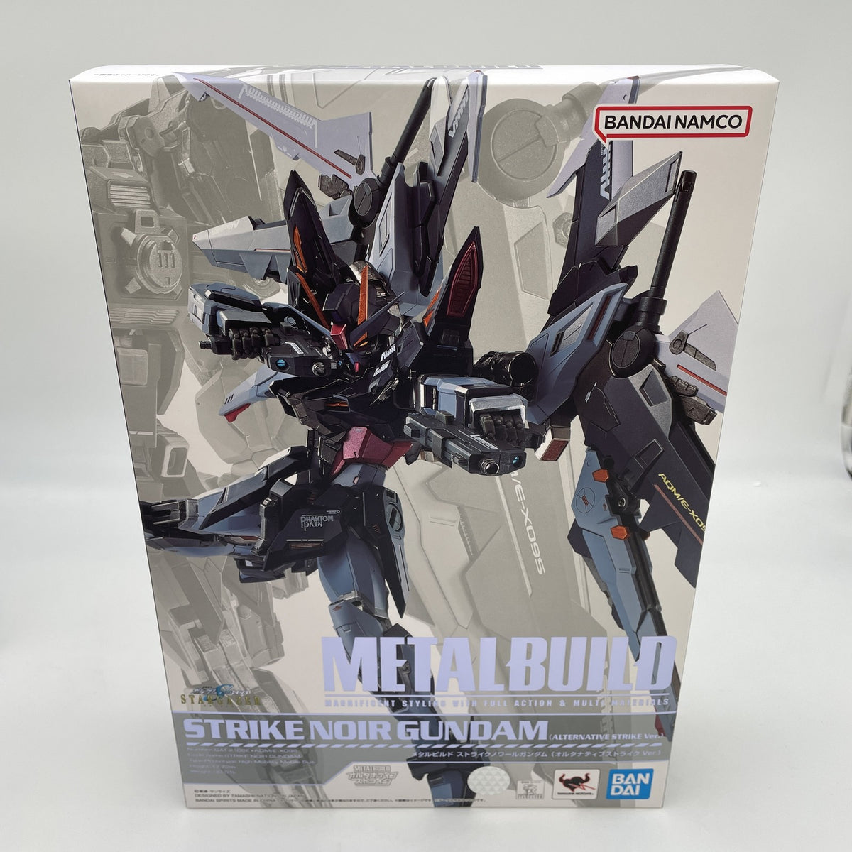 METAL BUILD Strike Noir Gundam Alternative Strike Ver. Figure BANDAI