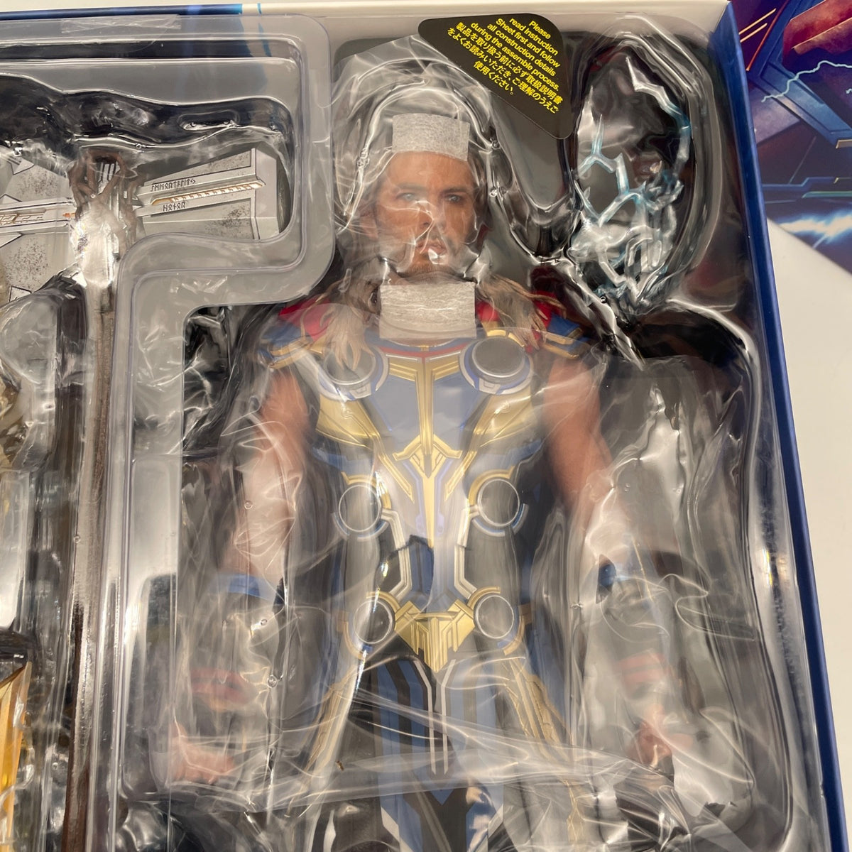 Movie Masterpiece Thor Love and Thunder Thor Blue Action Figure Hot Toys