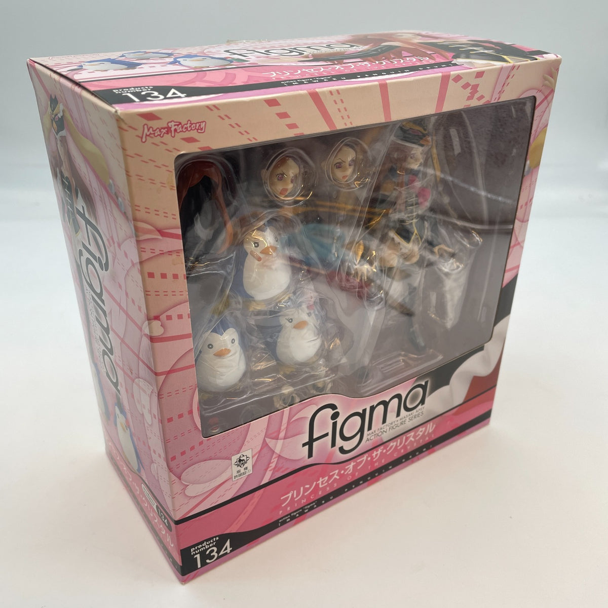 figma Princess of the Crystal Action Figure #134 Mawaru Penguin Drum Max Factory