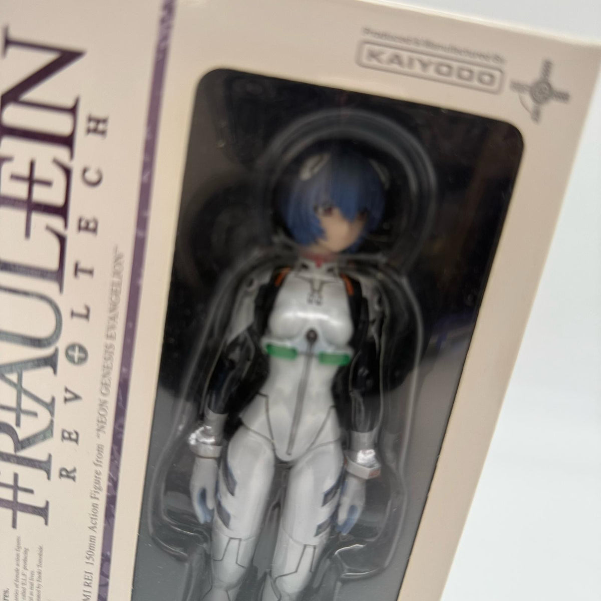 Kaiyodo Fraulein Revoltech 001 Neon Genesis Evangelion Rei Ayanami Figure New