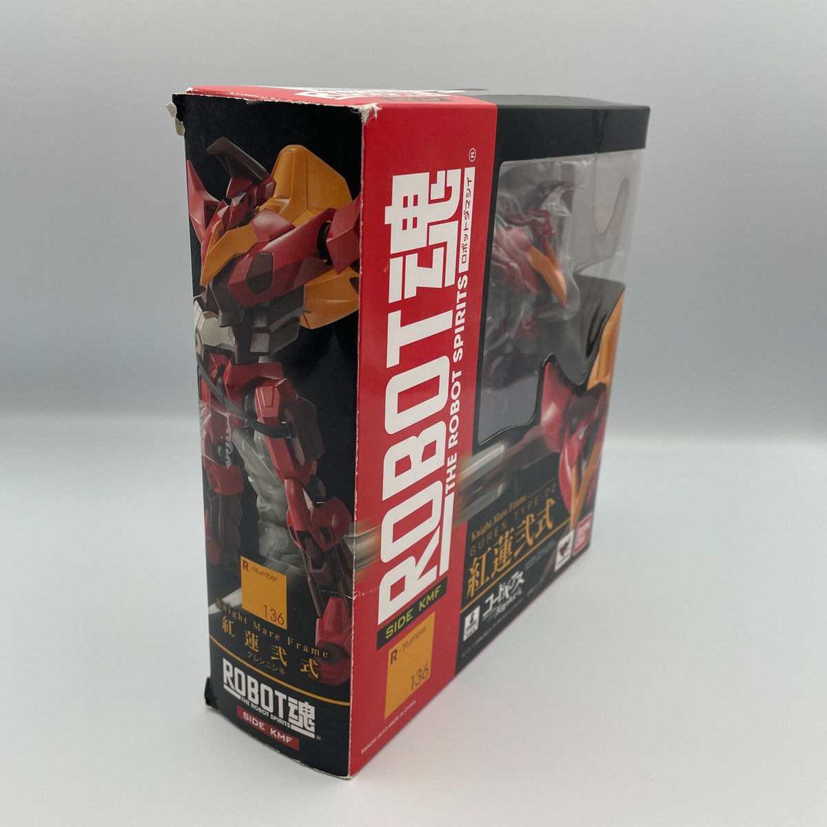 ROBOT Spirits Code Geass SIDE KMF Guren Type-02 Action Figure Bandai Japan