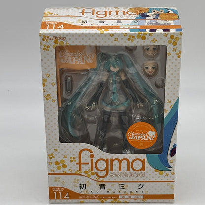 Hatsune Miku Figure Cheerful JAPAN! Figma 114 Support ver. Max Factory Japan