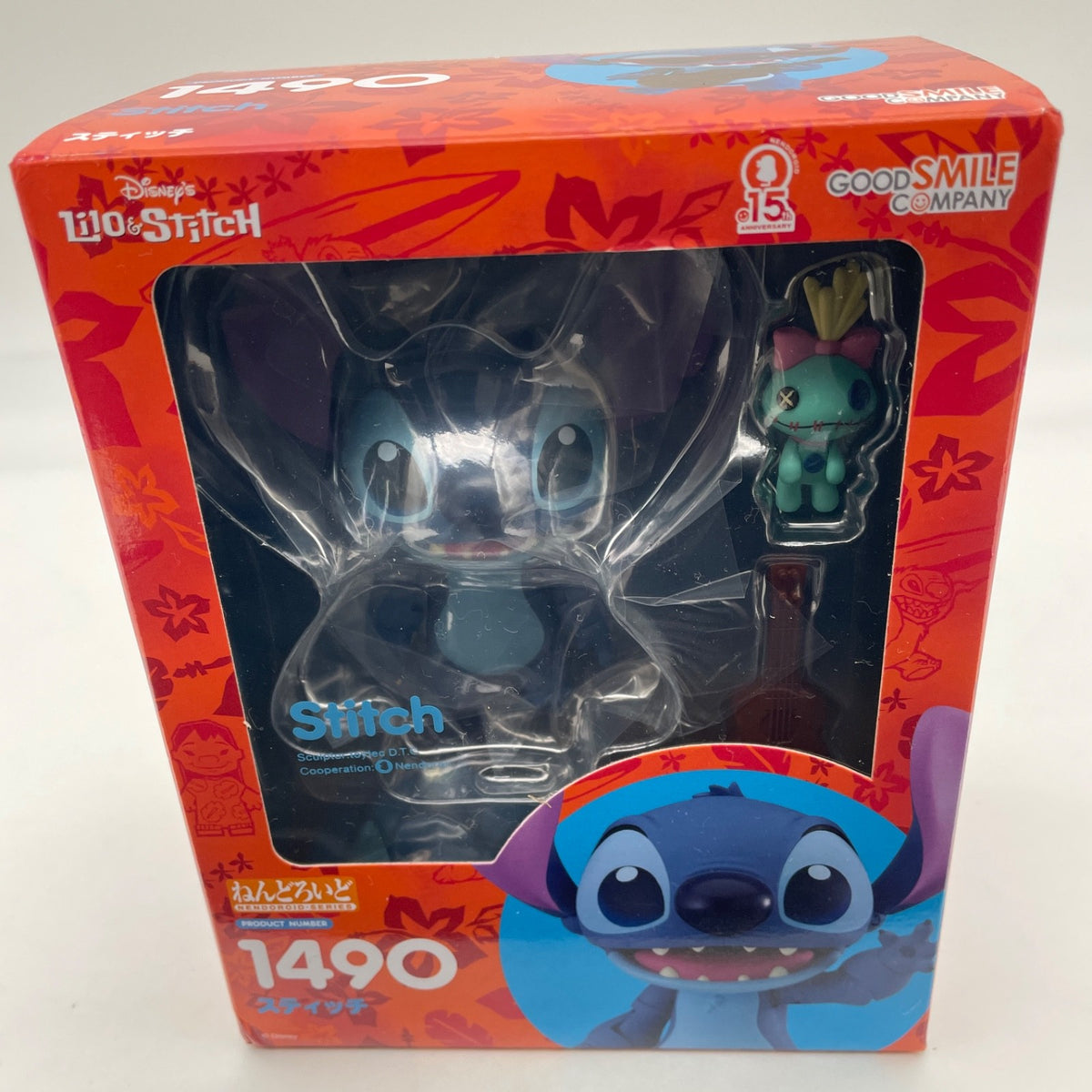 Nendoroid Lilo & Stitch Stitch Action Figure #1490 Good Smile Company Japan