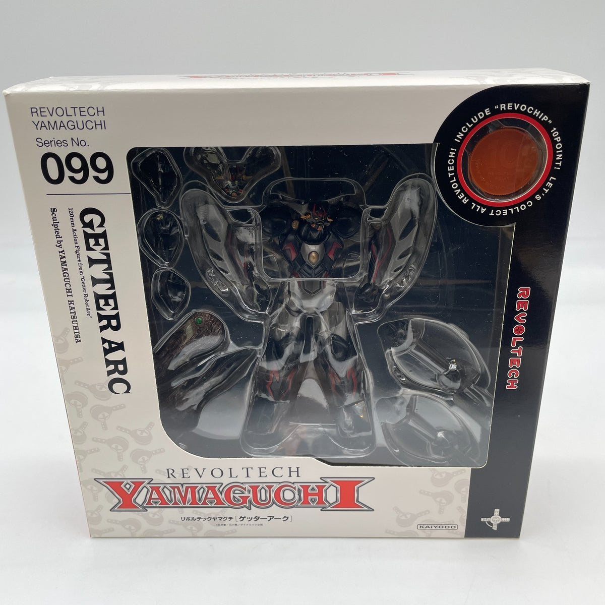 Revoltech Yamaguchi Getter Arc Black Ver. Action Figure Getter Robo Kaiyodo