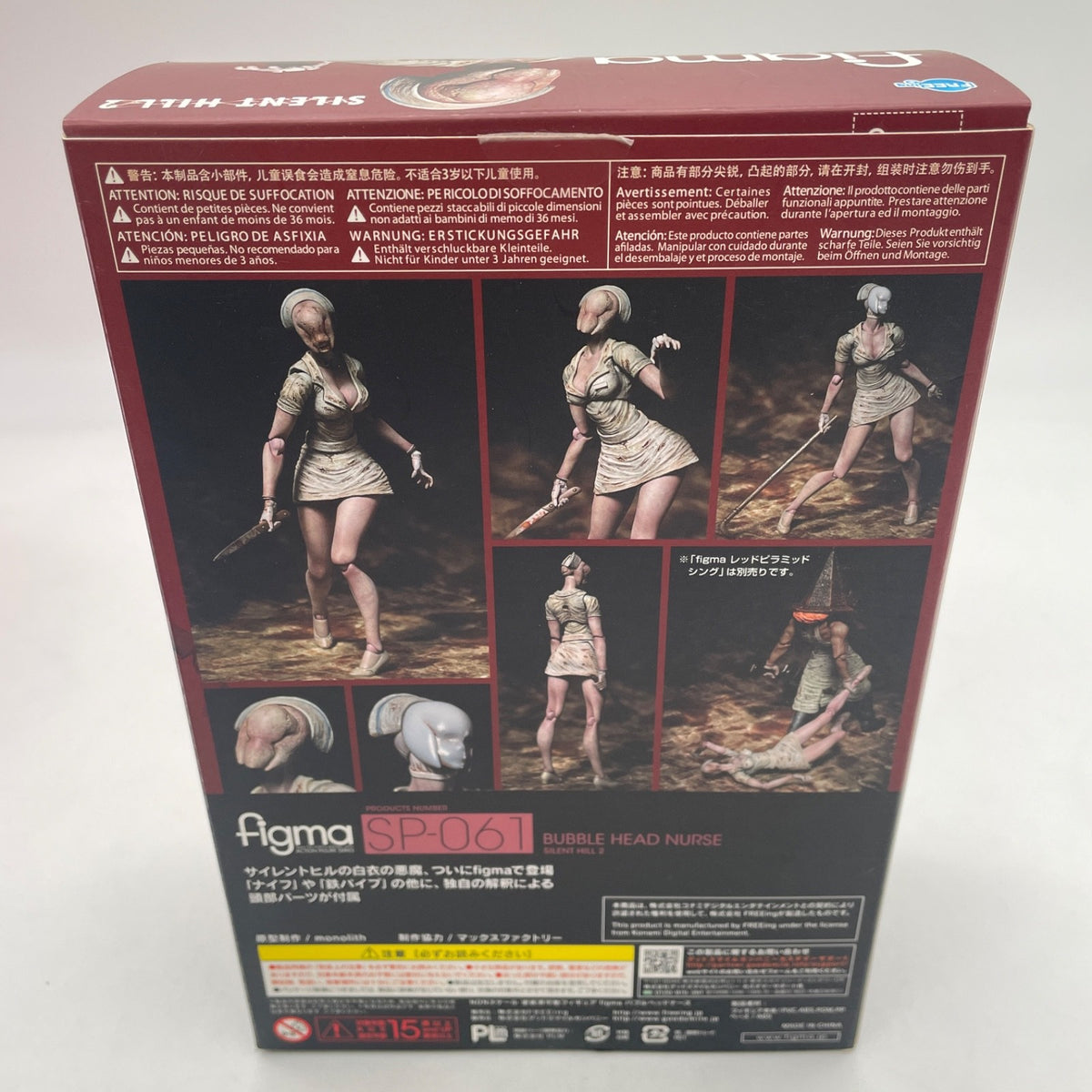 figma Silent Hill 2 Bubble Head Nurse Action Figure SP-061 FREEing Japan