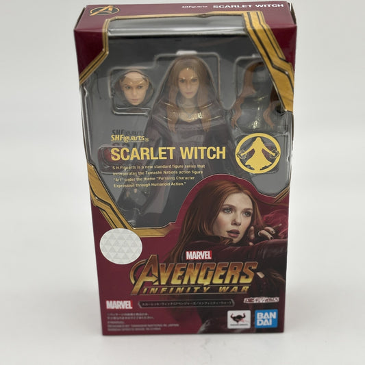 S.H.Figuarts Scarlet Witch Action Figure Avengers Infinity War BANDAI