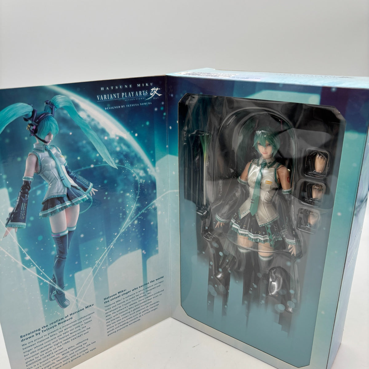 PLAY ARTS Kai Hatsune Miku Action Figure From Japan square Enix Variant