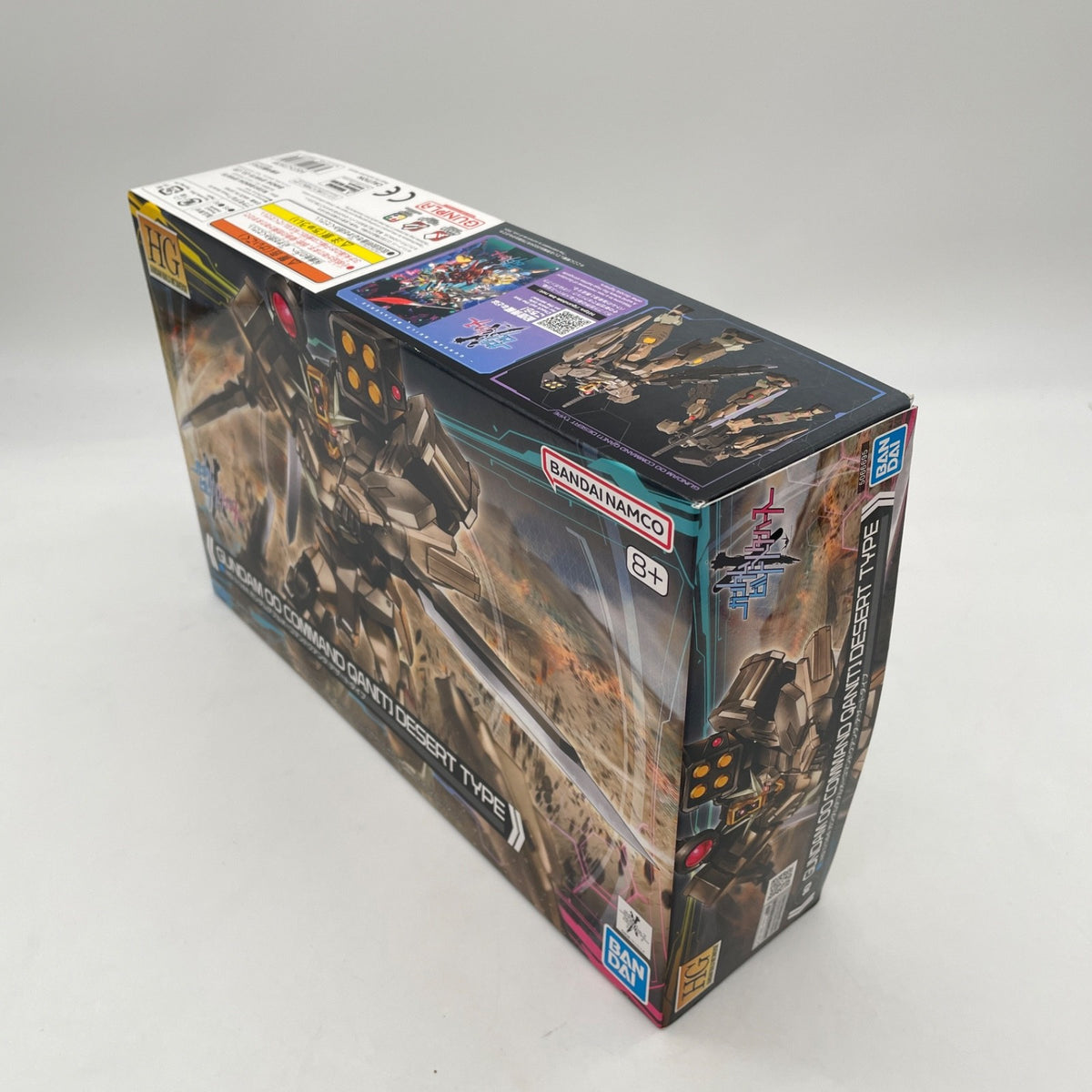 BANDAI 1/144 HG Gundam 00 Command Qan[T] Desert Type Build Metaverse Model Kit