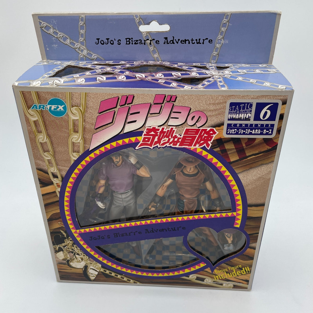 ARTFX Jojo's Bizarre Adventures Joseph Joestar & Hol Horse KOTOBUKIYA