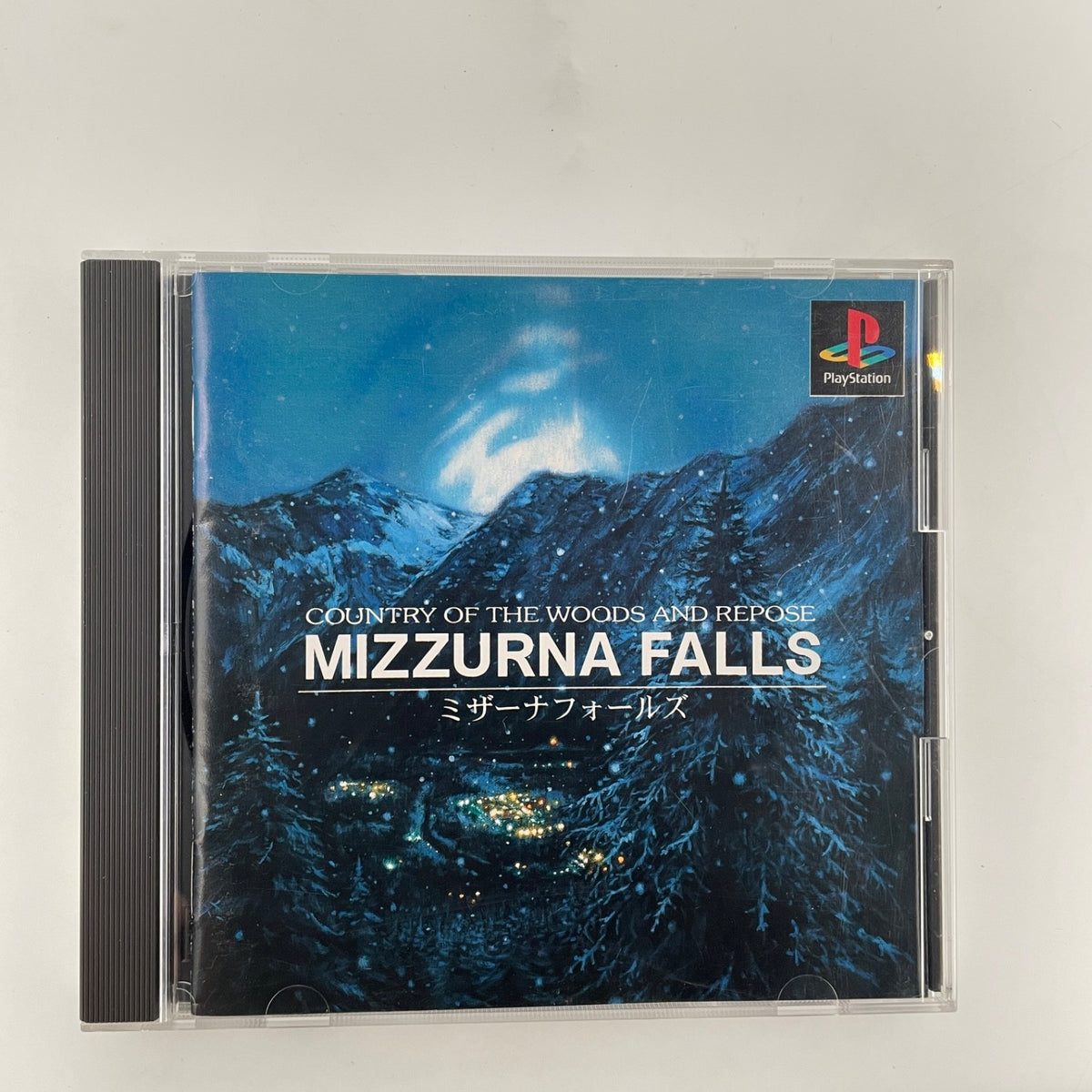 Playstation MIZZURNA FALLS COUNTRY OF THE WOODS AND REPOSE PS Japan Game