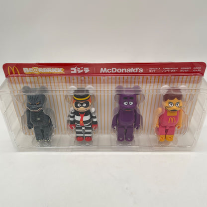 Godzilla VS McDonalds BE@RBRICK 150% Set of 4 Japan seller
