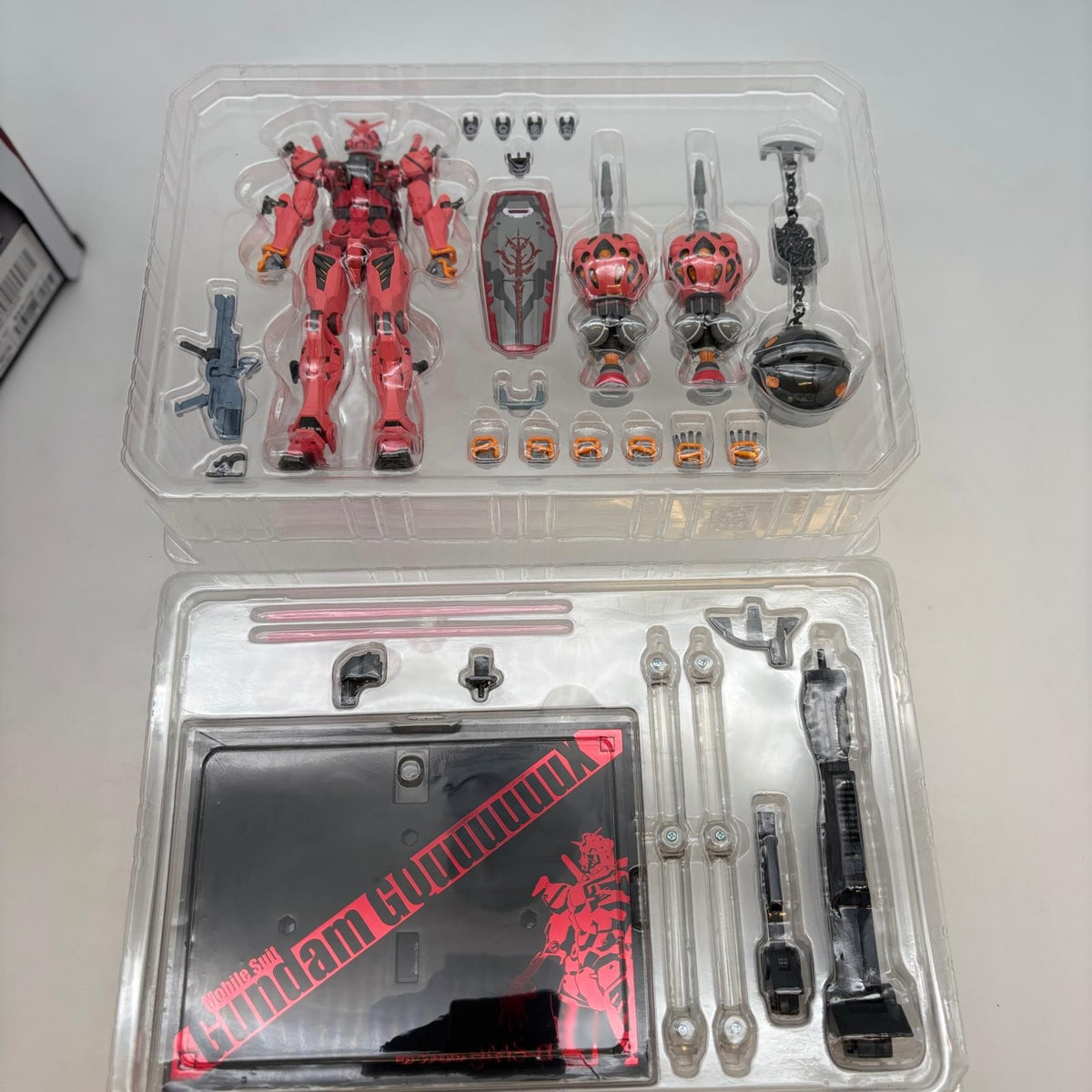 Metal Robot Spirits GQuuuuuuX Red Gundam Action Figure BANDAI