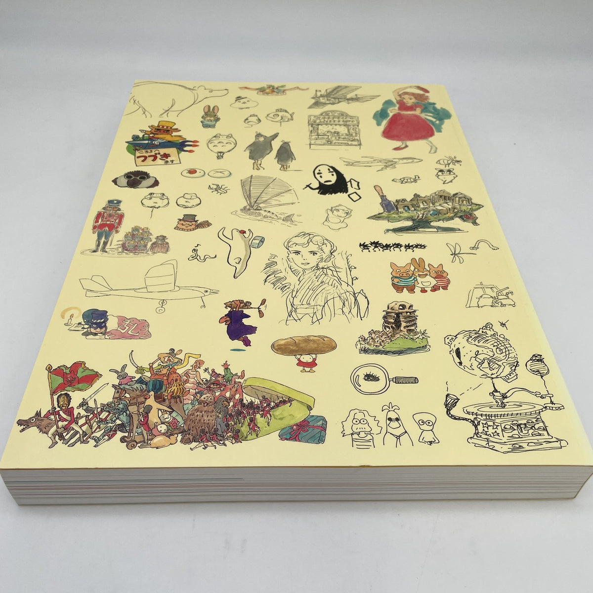 Hayao Miyazaki and the Ghibli Museum Art Book illustration Box English