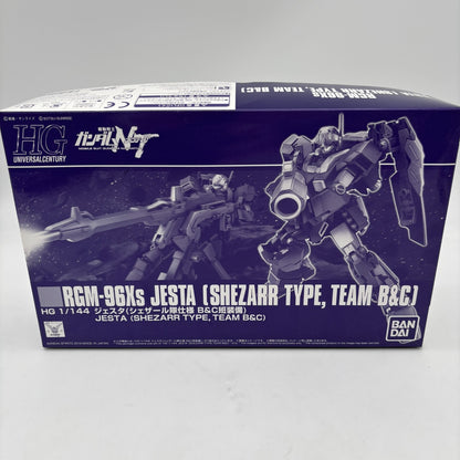 HGUC 1/144 Jesta Shezarr type team B&C Plastic model Kit Gundam NT BANDAI