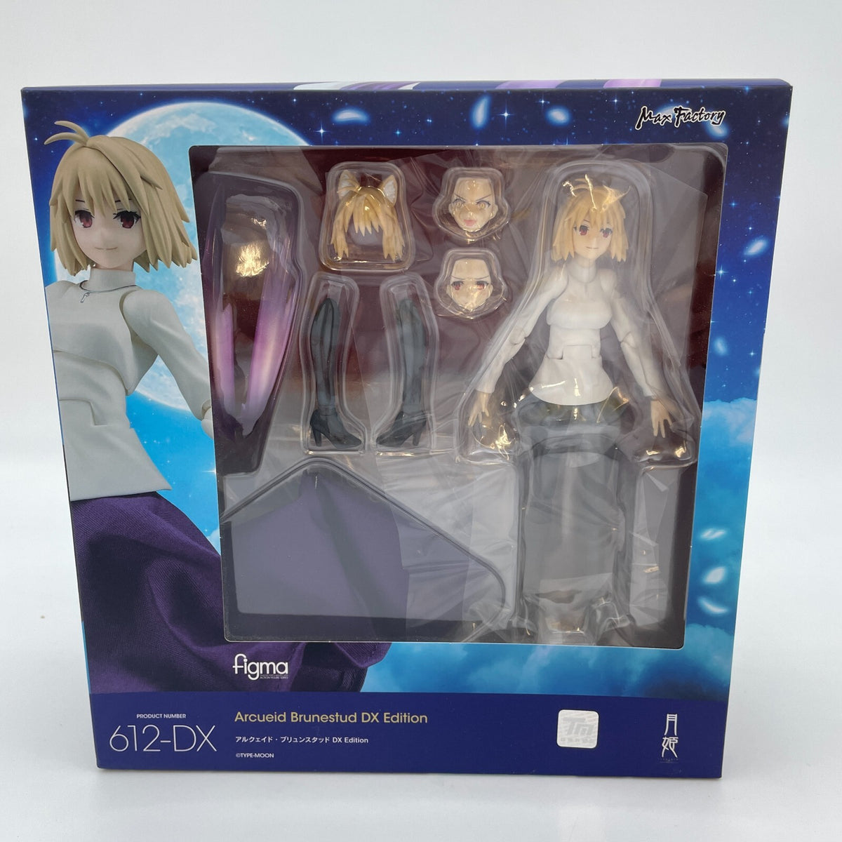 figma TSUKIHIME A piece of blue glass moon Arcueid Brunestud DX Edition Figure