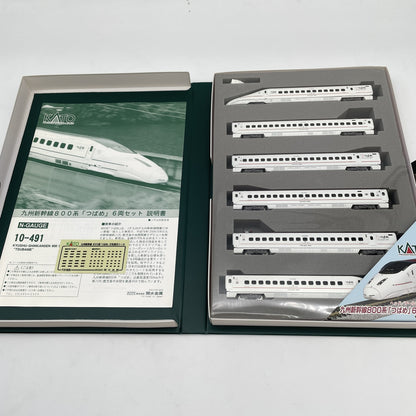 KATO N gauge 10-491 Kyushu Shinkansen 800 system Swallow 6 cars