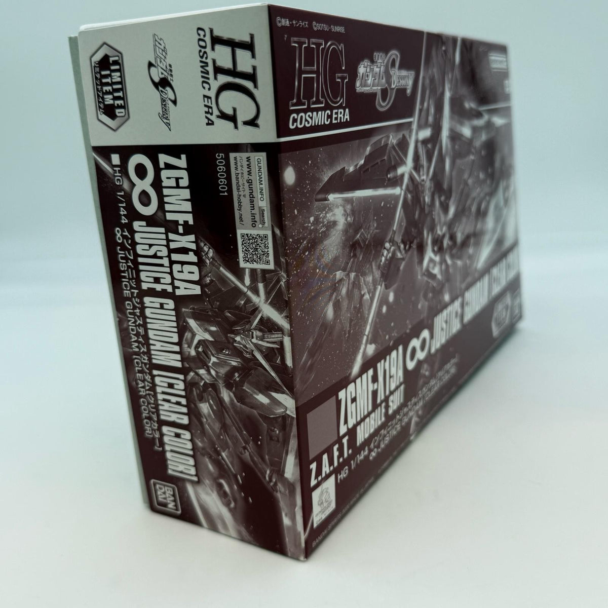 Bandai Event Limited HG 1/144 Infinite Justice Gundam Clear Color JAPAN
