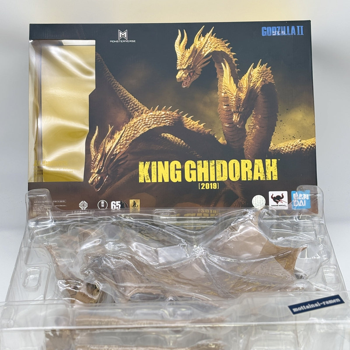 S.H.MonsterArts Monster Arts King ghidorah 2019 Figure Japan BANDAI