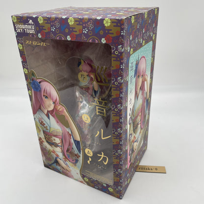 Luka Megurine Hanairokoromo Flower ver. 1/8 Scale Painted Figure From Japan