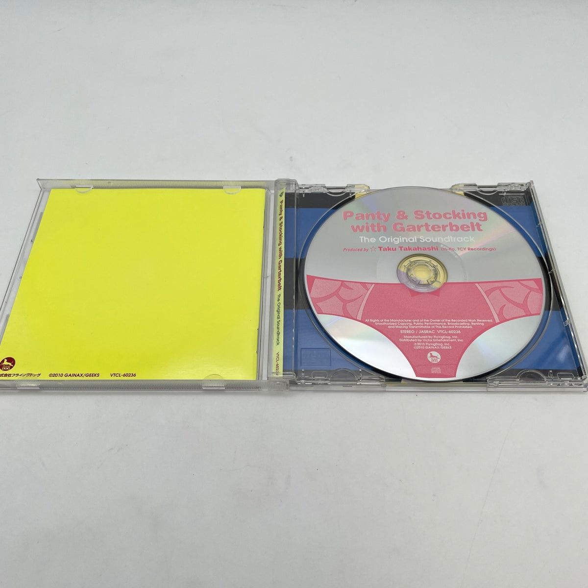 Panty & Stocking with Garterbelt The Original Soundtrack CD Japan Import