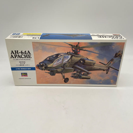 Hasegawa 0436 D6 1/72 Scale Model Helicopter Kit U.S Army AH-64A Apache Japan