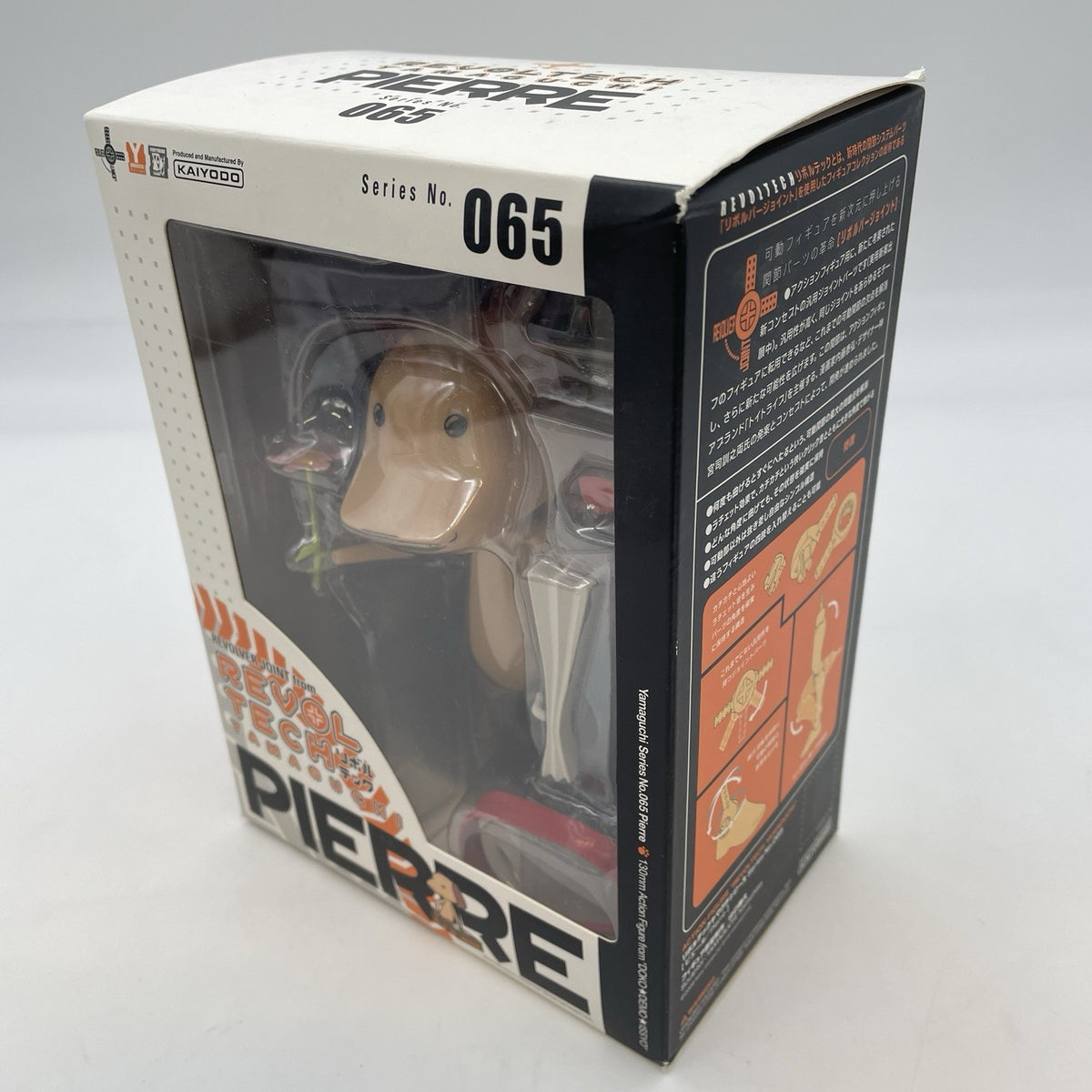 Revoltech Yamaguchi No.65 Dokodemo Issyo Pierre Painted Figure Kaiyodo Japan