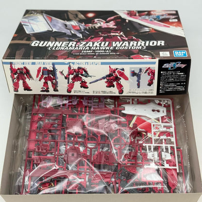 HG 1/144 Gunner Zaku Warrior Lunamaria Hawke Custom Gundam Seed Model Kit BANDAI