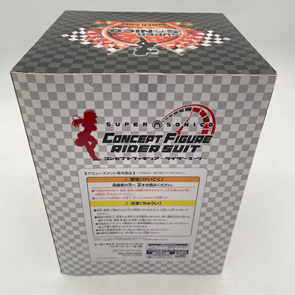 Super Sonico Concept Figure Rider Suit PVC Figure From Japan