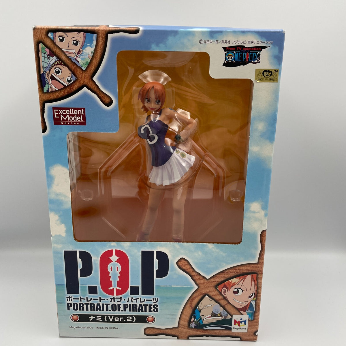 One Piece Portrait of Pirates P.O.P. Original Series Nami Ver.2 1/8 Figure