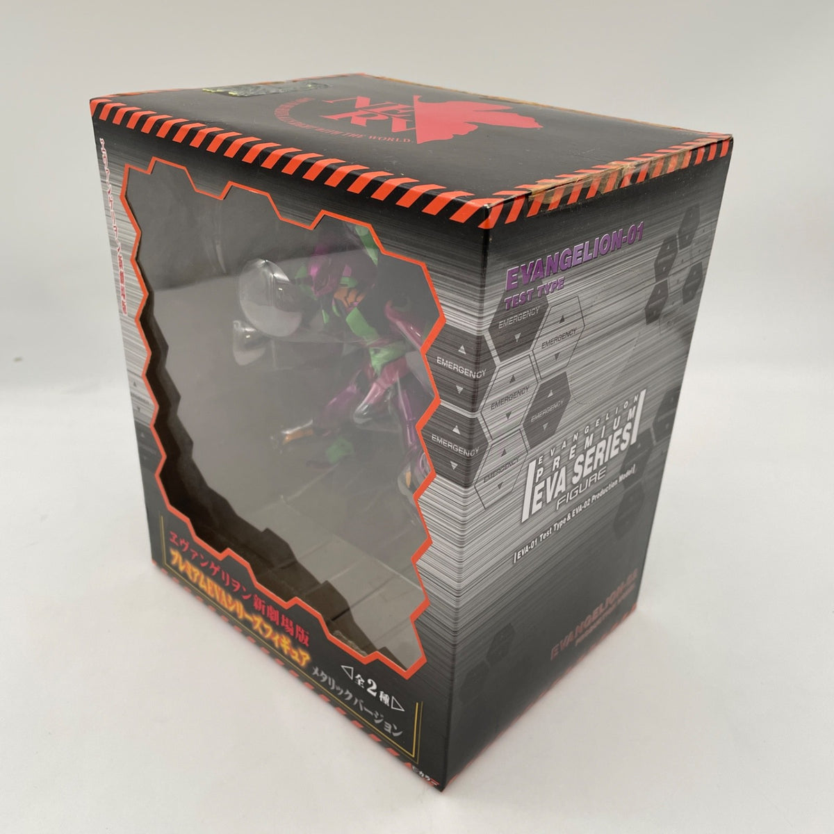 Evangelion Premium EVA Series Figure EVA 001 Metallic Ver. Japan Authentic SEGA